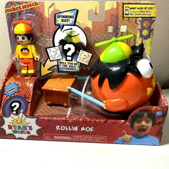 ryan's world rollin moe